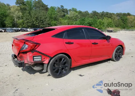 2021 Honda Civic Sport z USA, uszkodzony, nr VIN 2HGFC2F88MH501926